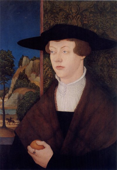 Ritratto del patrizio di Memmingen Hans Rott da Bernhard Strigel